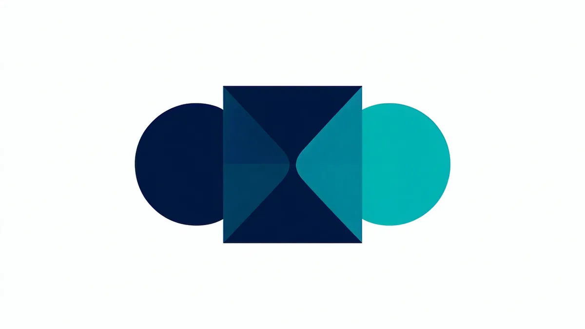Abstract concept illustration comparing multiple AI models in an enterprise evaluation context
